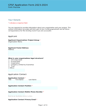 Form preview