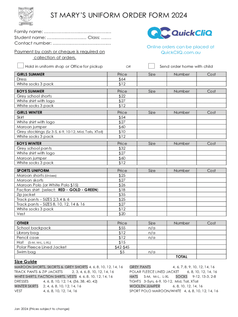 Form preview