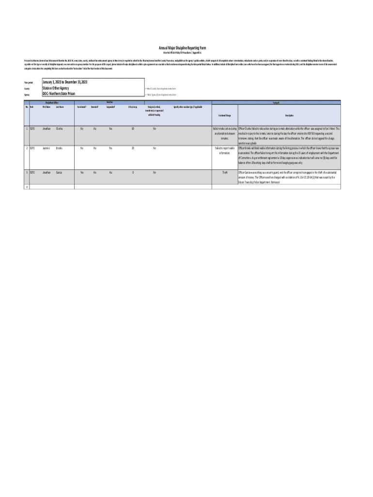 Fillable Online 2023 Updated Major Form Appendix L2023FINALUPDATED.xlsx ...