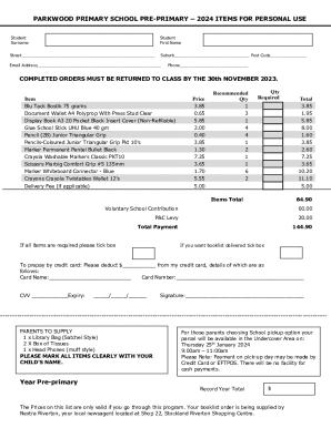 Form preview