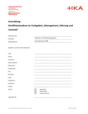 Form preview