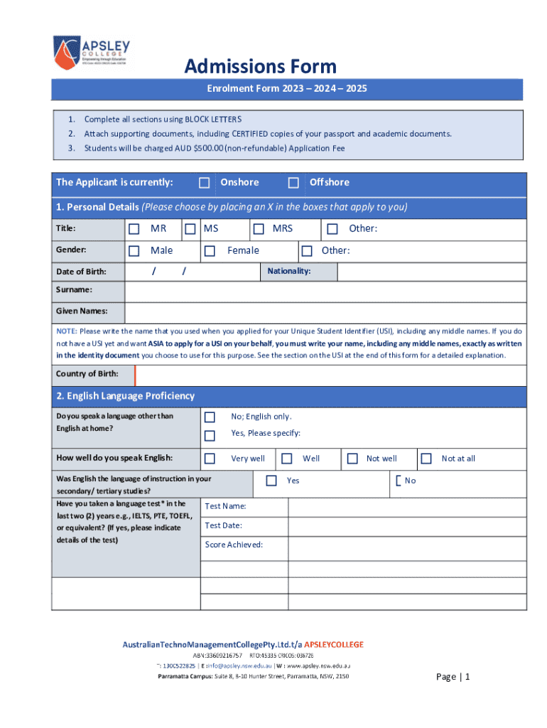 Form preview