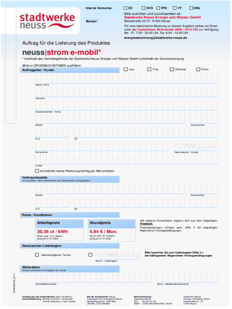 Form preview