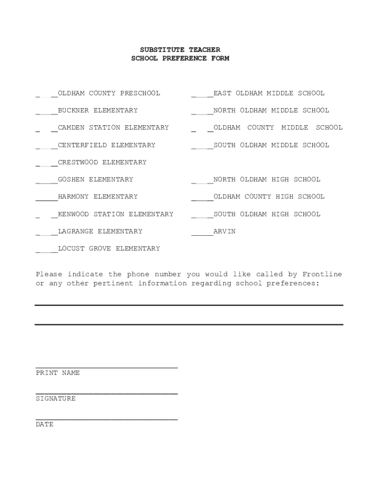 Form preview