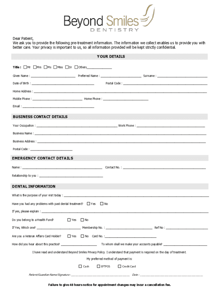 Form preview