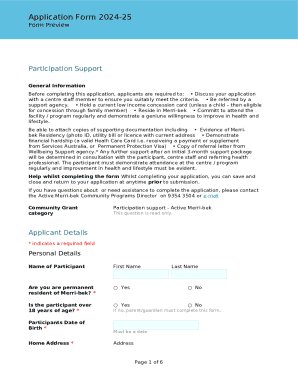 Form preview