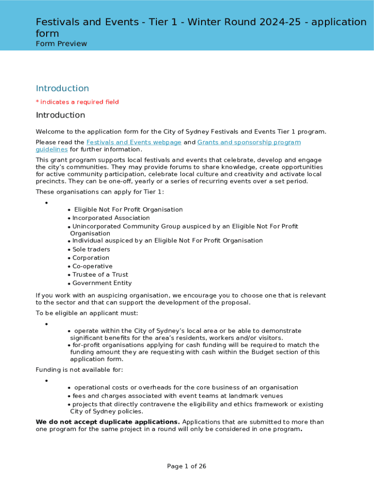 Form preview