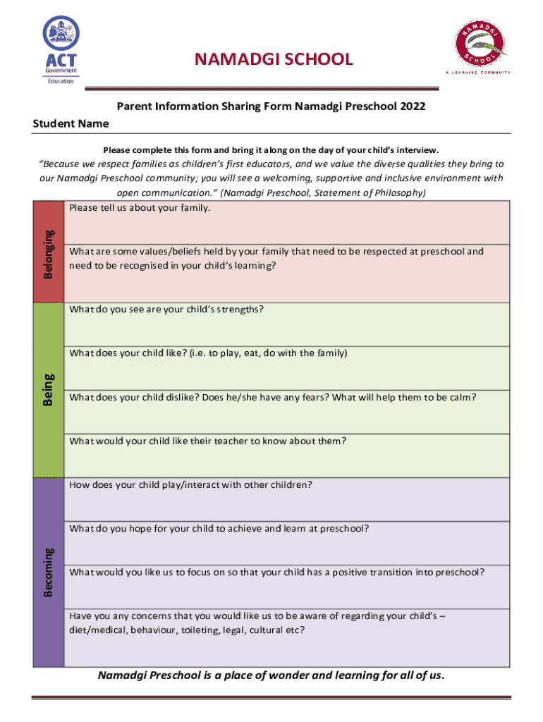 Form preview
