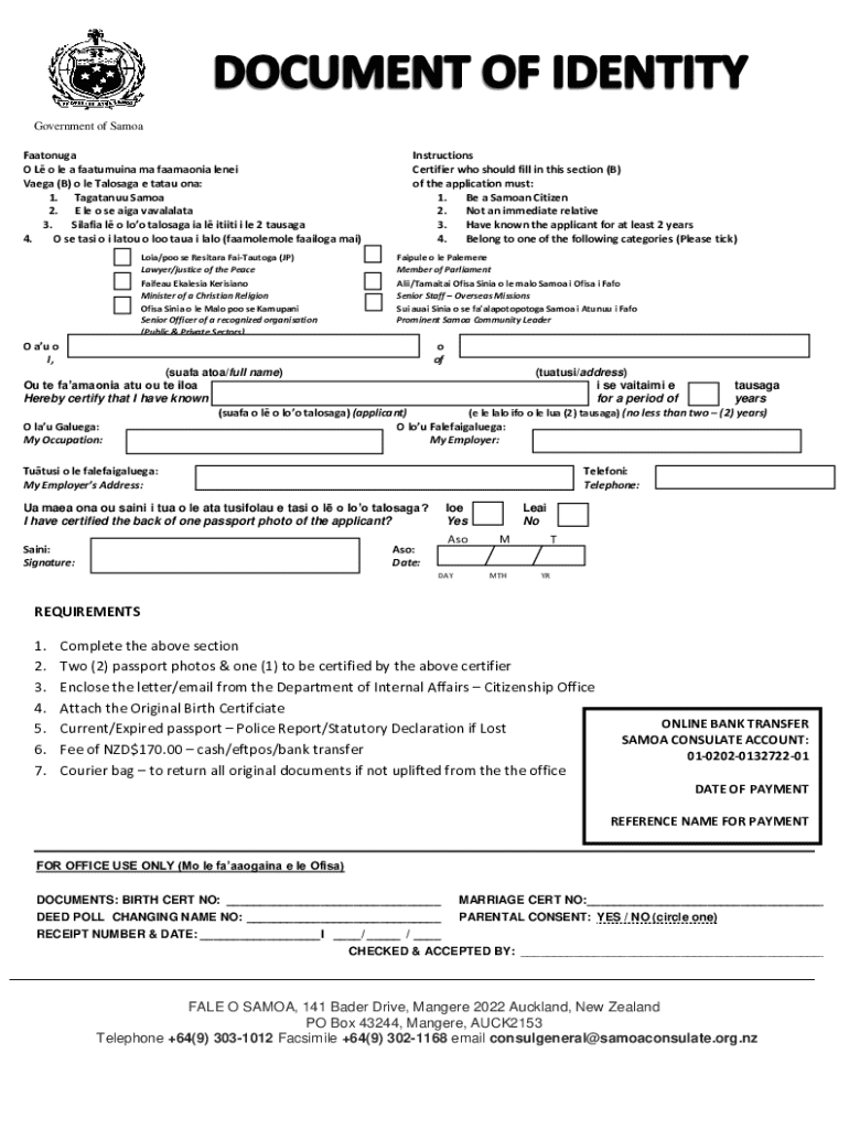 Fillable Online Passport Application FORM Fax Email Print PdfFiller