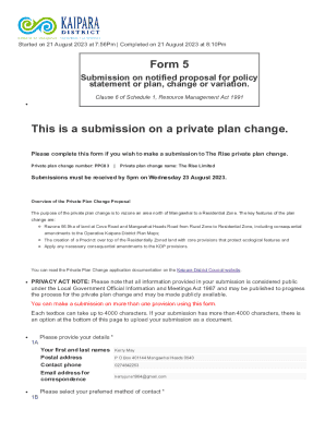 Form preview