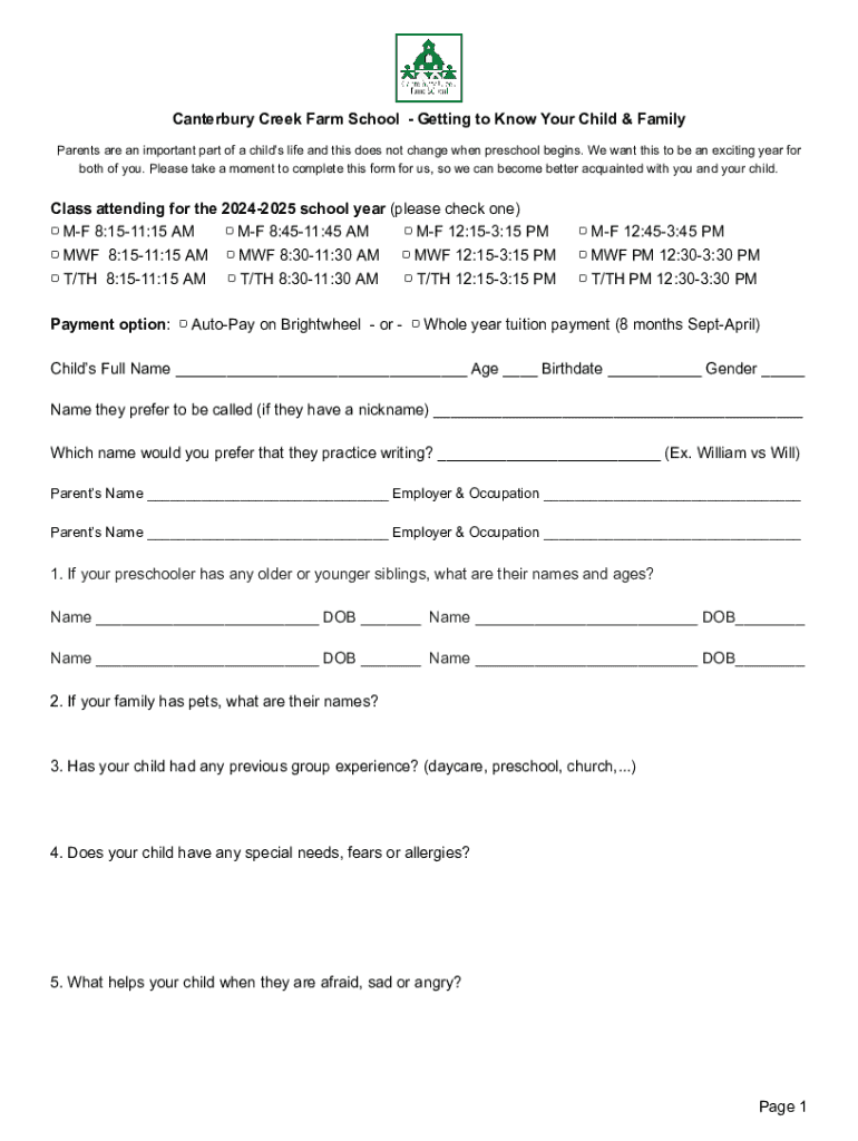 Form preview