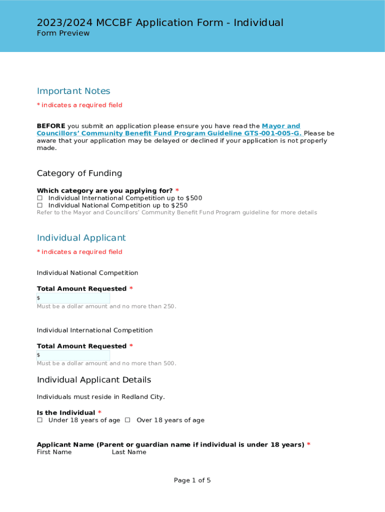 Form preview