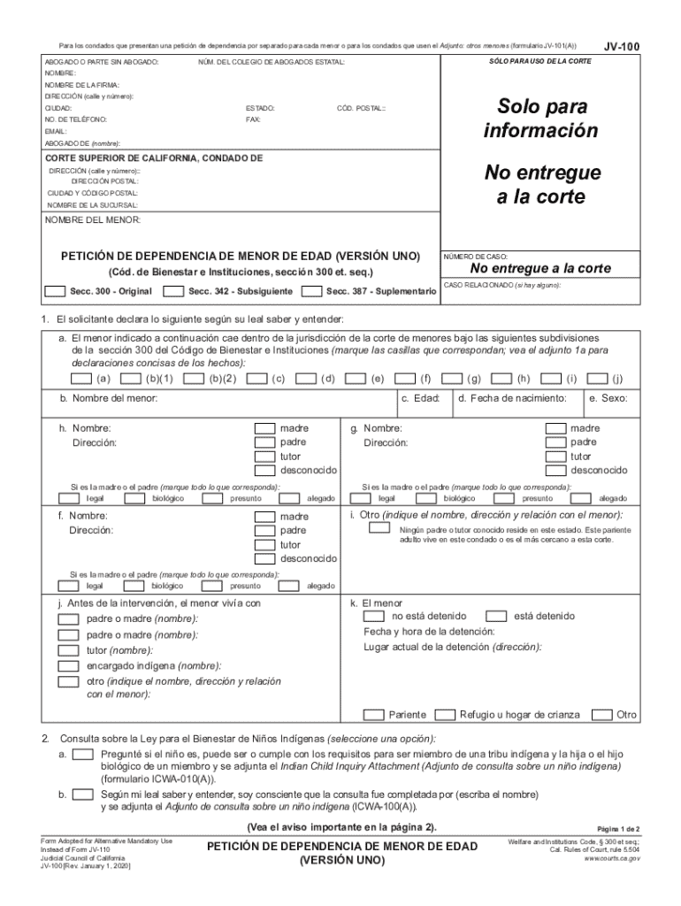 peticin Preview on Page 1