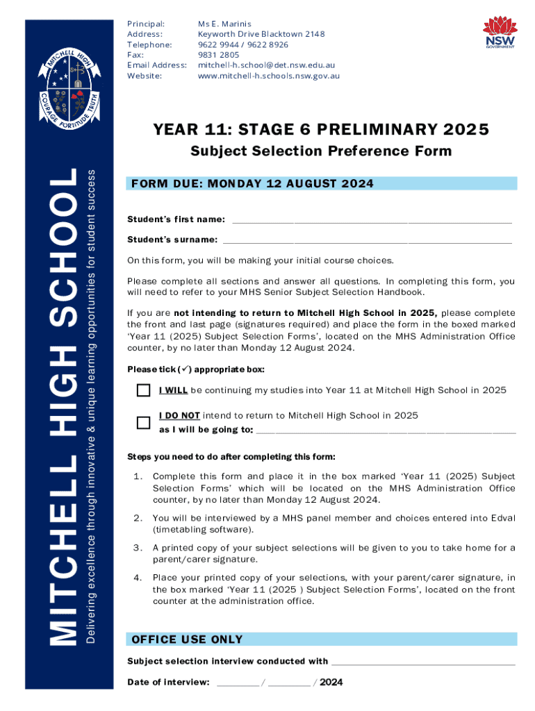 Form preview