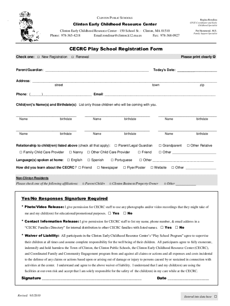 Form preview