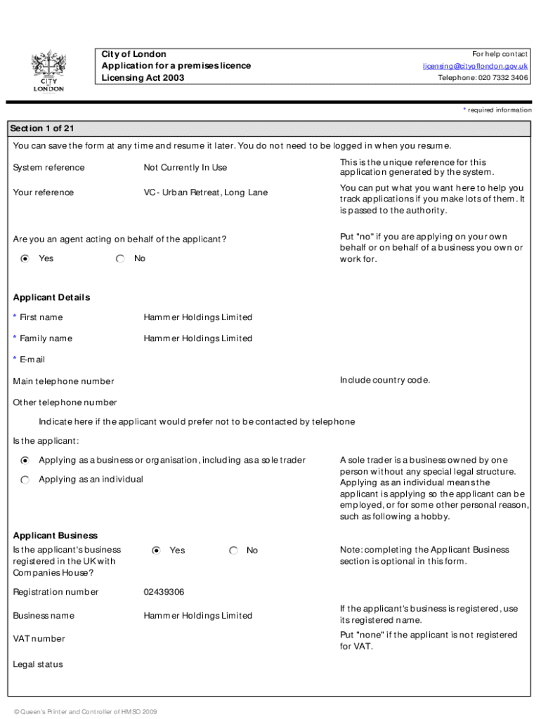 Form preview