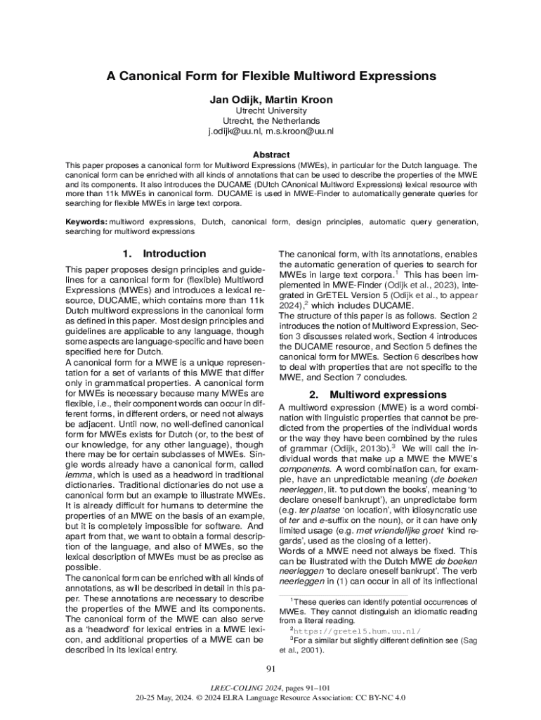 Form preview
