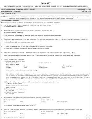 Primary Business Name: SAVAGE AND ASSOCIATES, INC