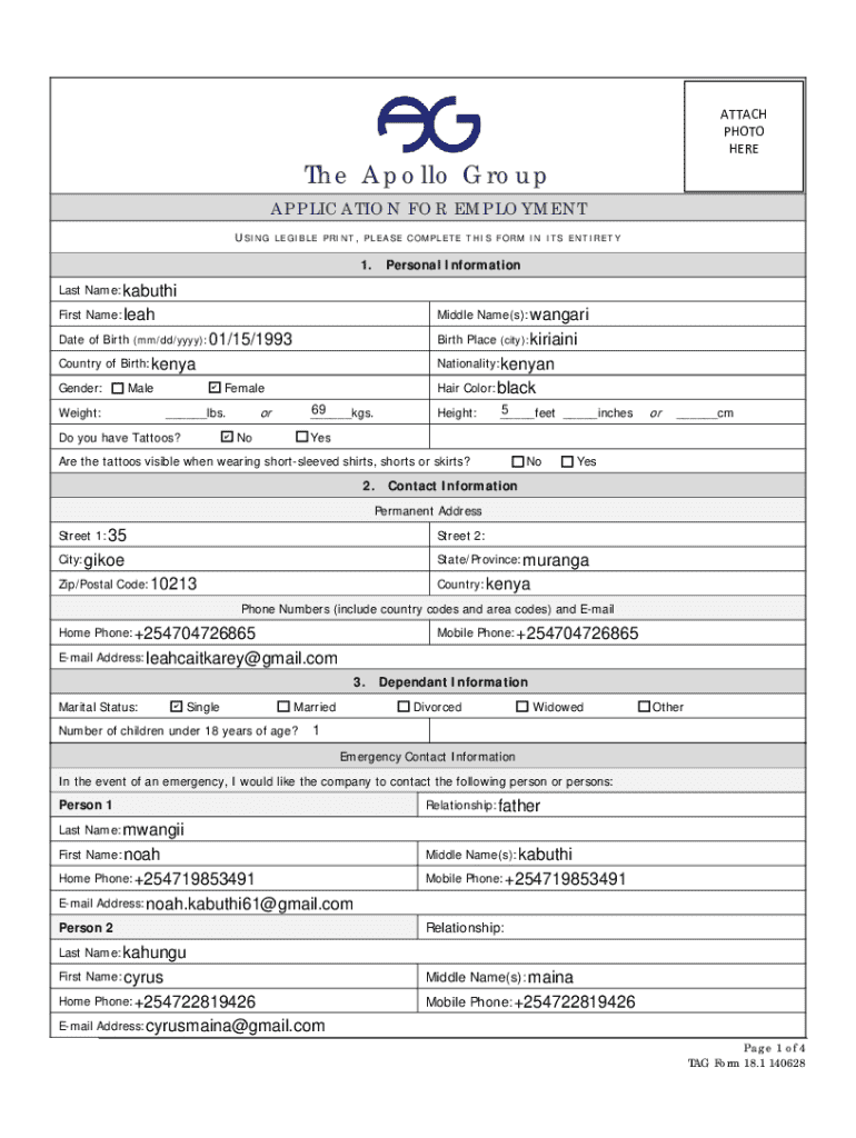 Form preview
