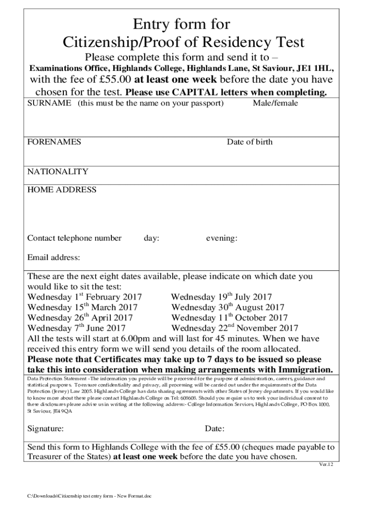 Form preview