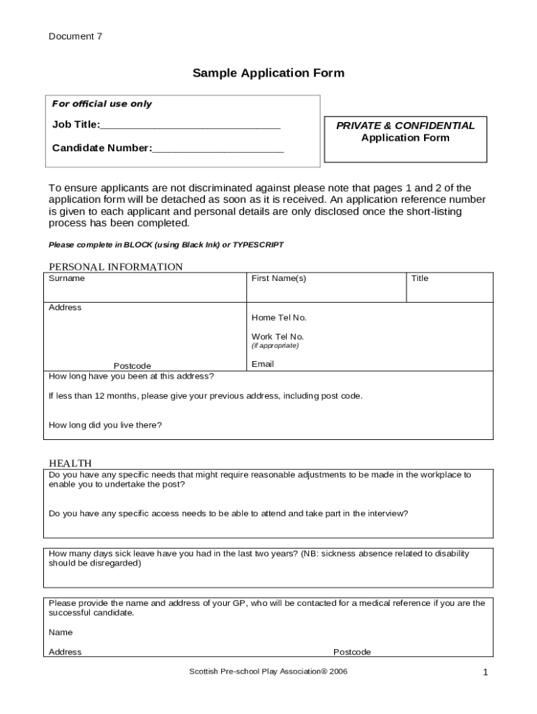 Form preview
