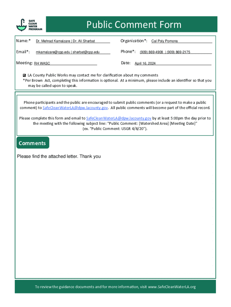 Form preview