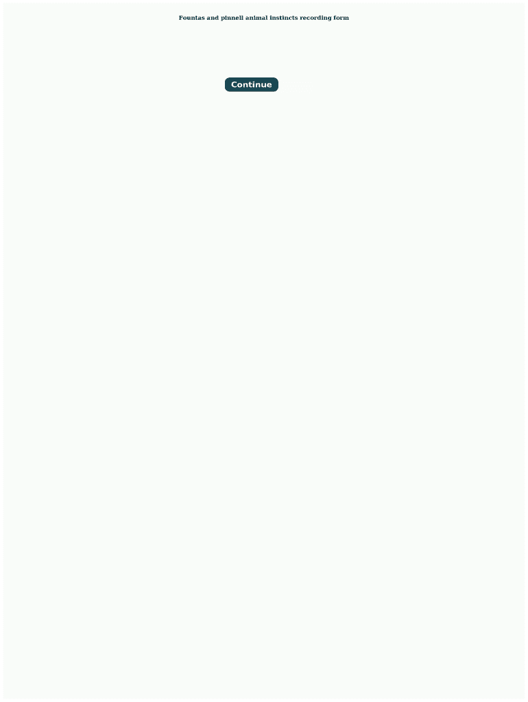 Fillable online running record template fill online printable