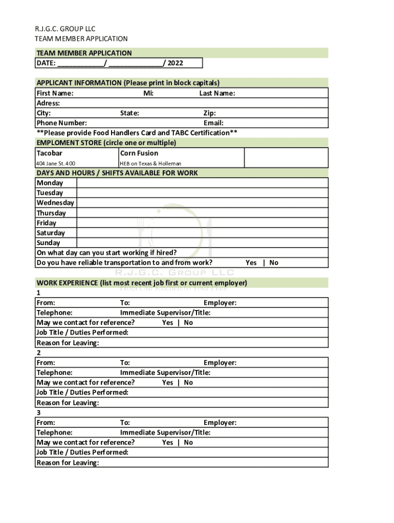Form preview