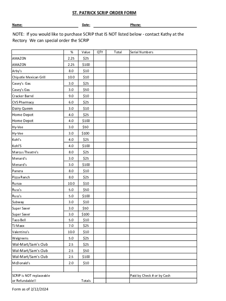 Form preview