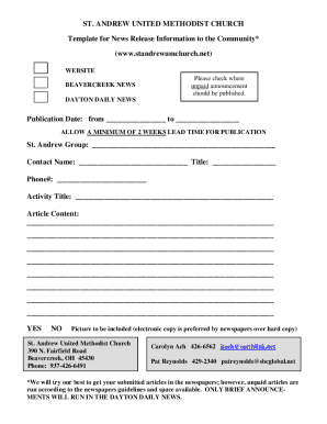 Form preview