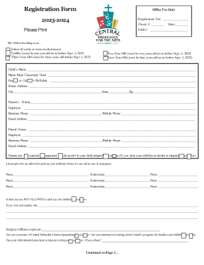 Form preview