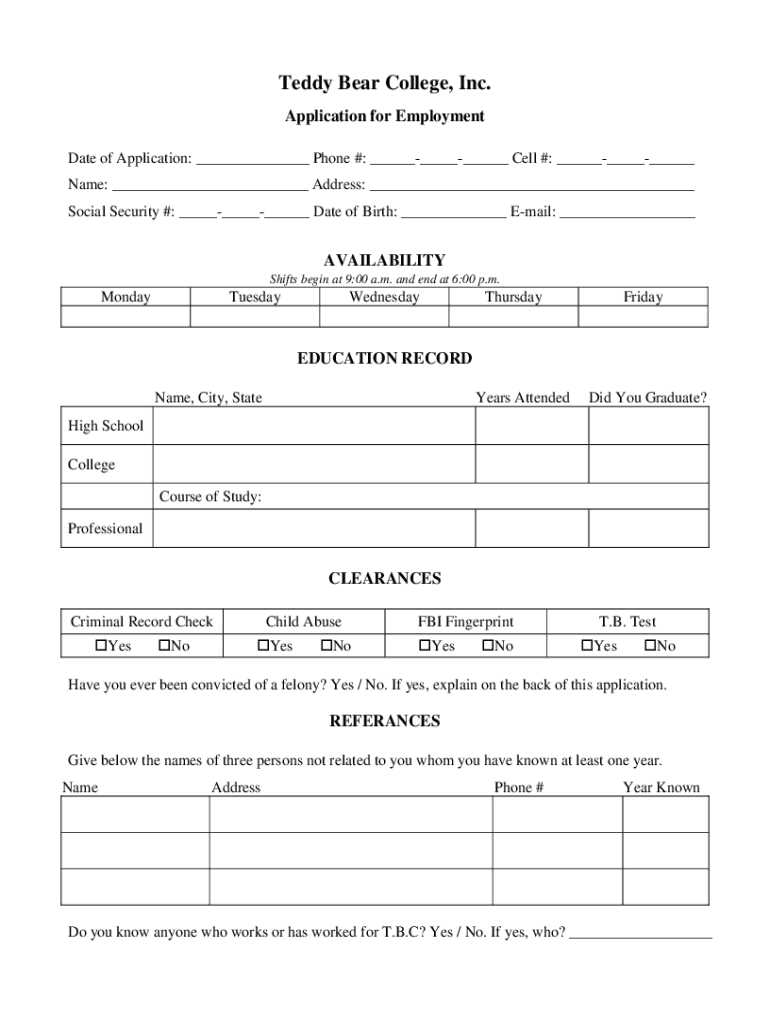 Form preview