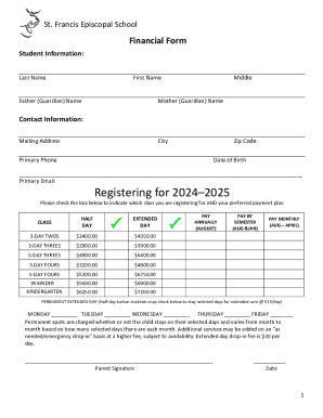 Form preview