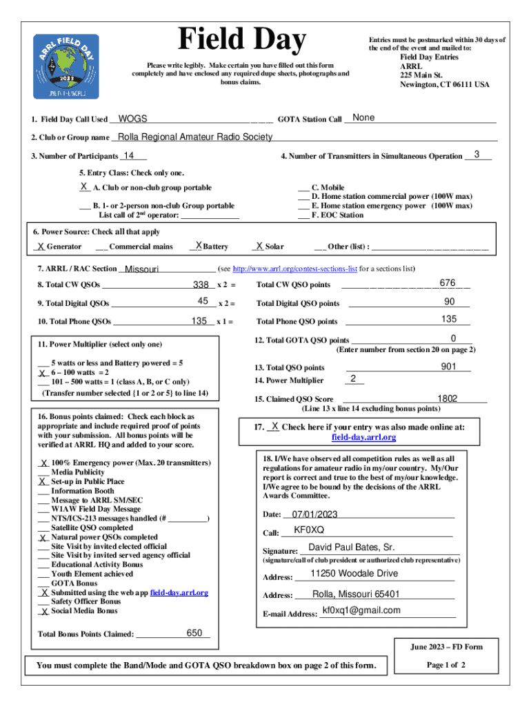 Form preview