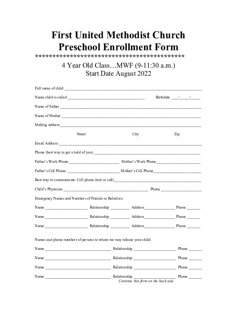 Form preview