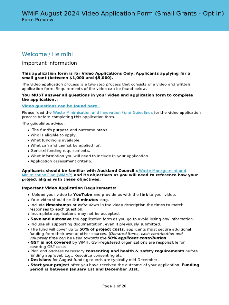 Form preview