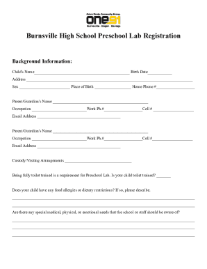 Form preview