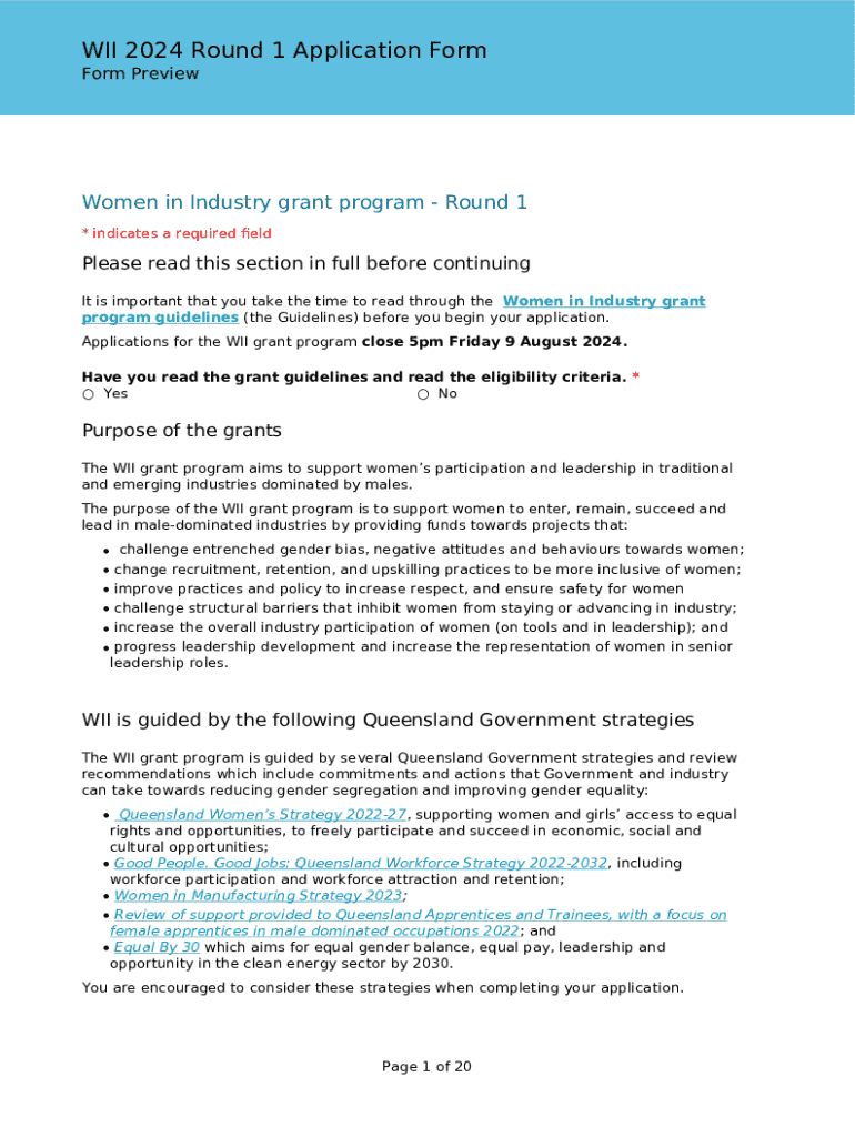 Form preview