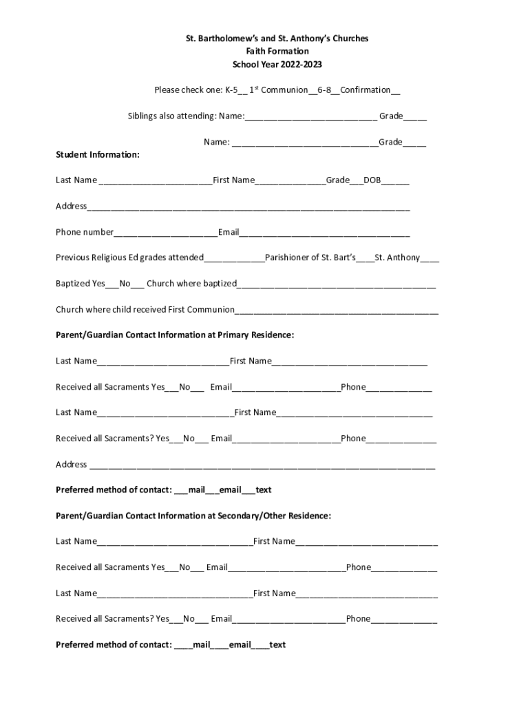 Form preview