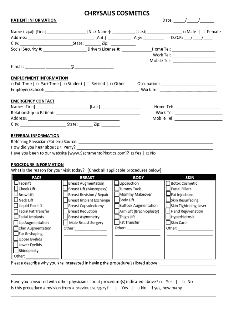 Form preview