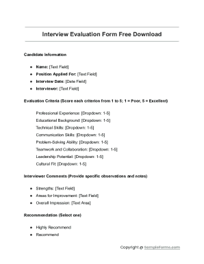 Form preview