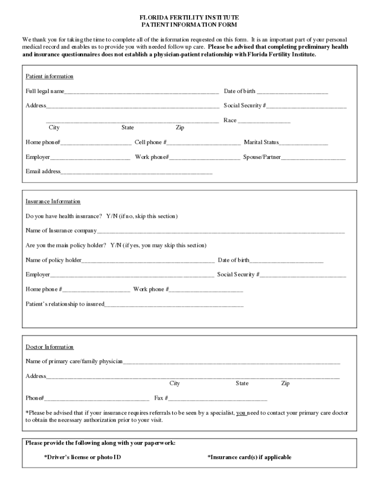 Form preview