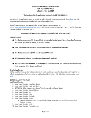Form preview