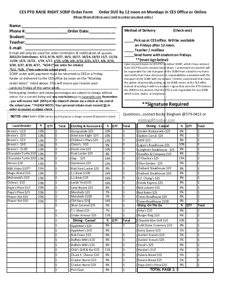 Form preview