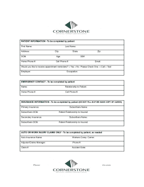 Form preview