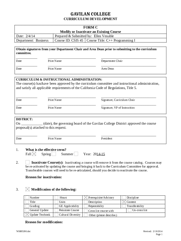 Form preview