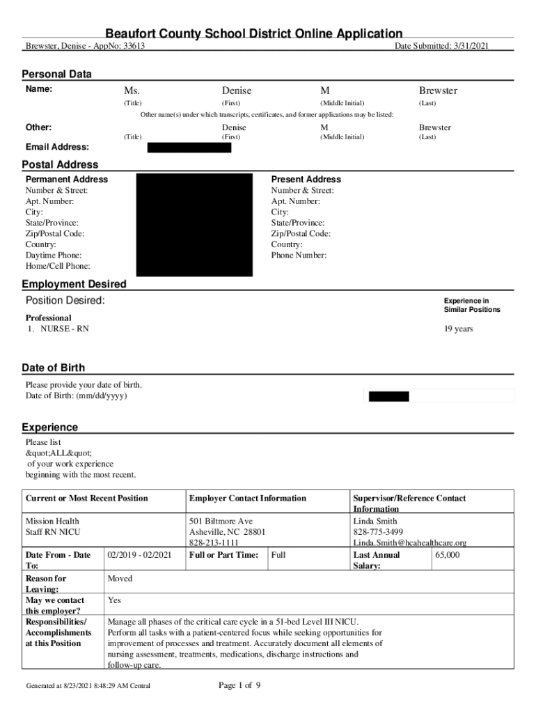 Form preview