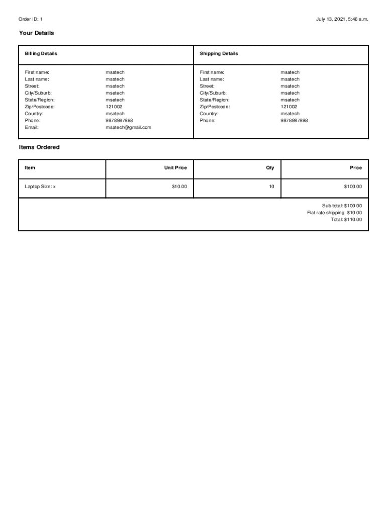 Form preview