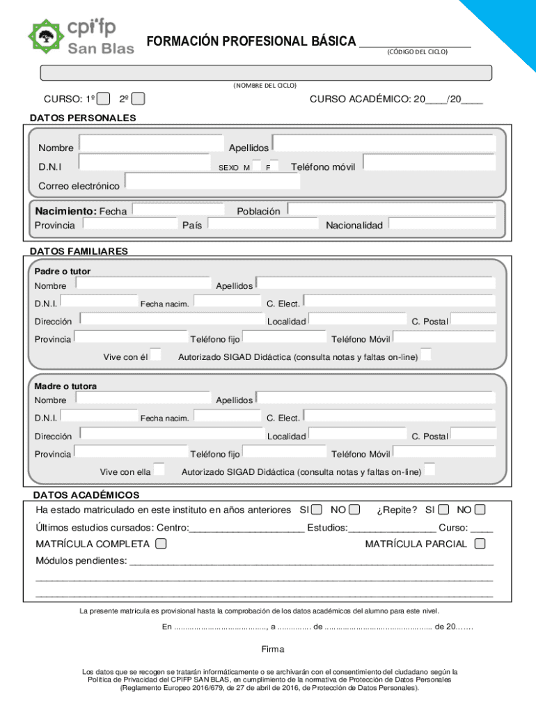 Form preview