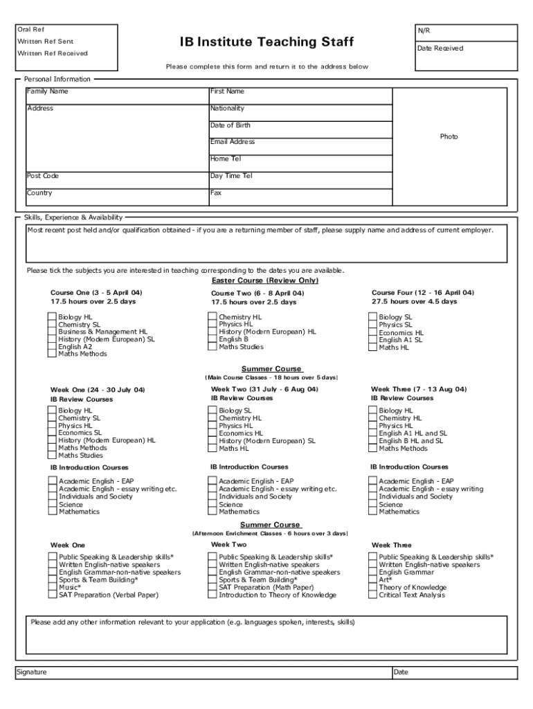 Form preview